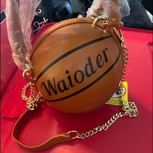 Basketball ball purse